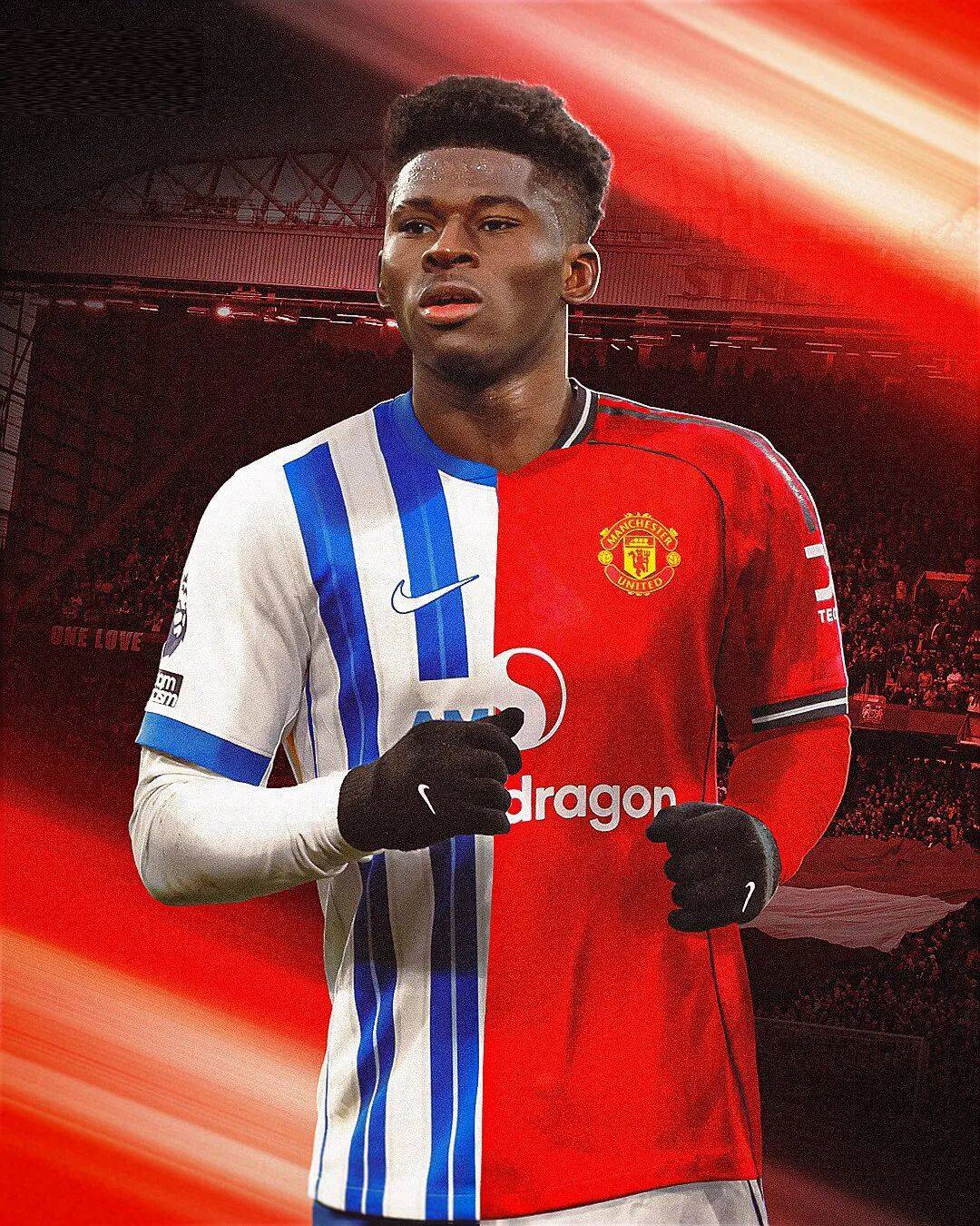 曝曼联明年签巴莱巴计划！不受阿莫林下课与否影响，但认为其不值一亿